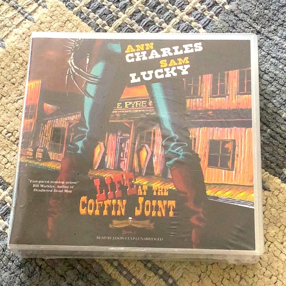 And Charles and Sam Lucky life at the coffin joint eight disc audiobook set NIP